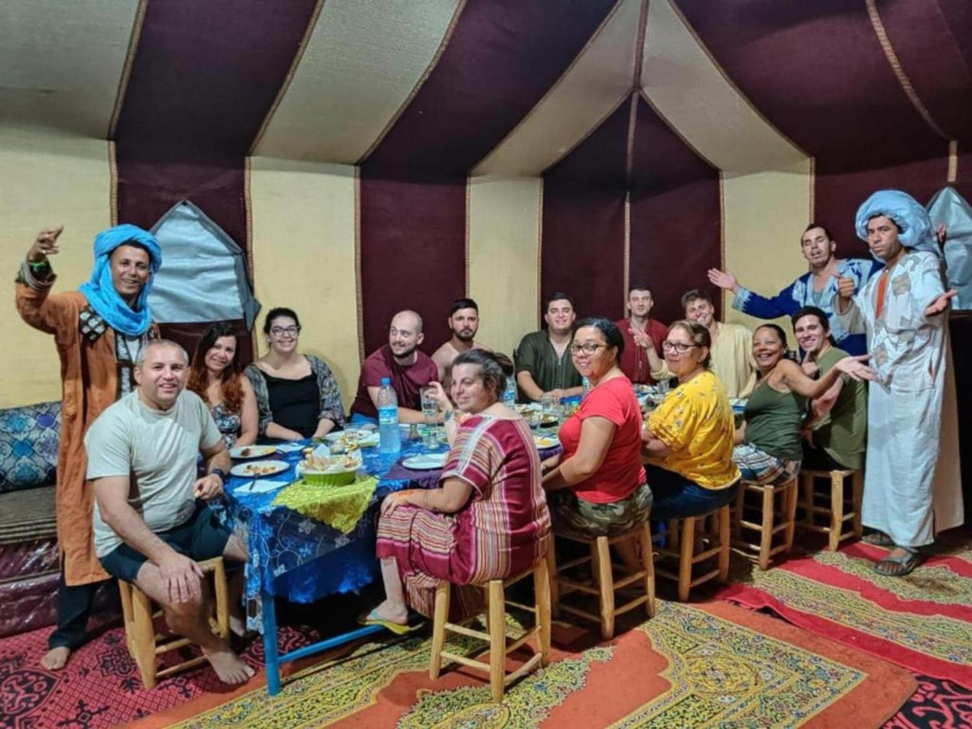 Camel Trekking Desert Camp Luxury tent