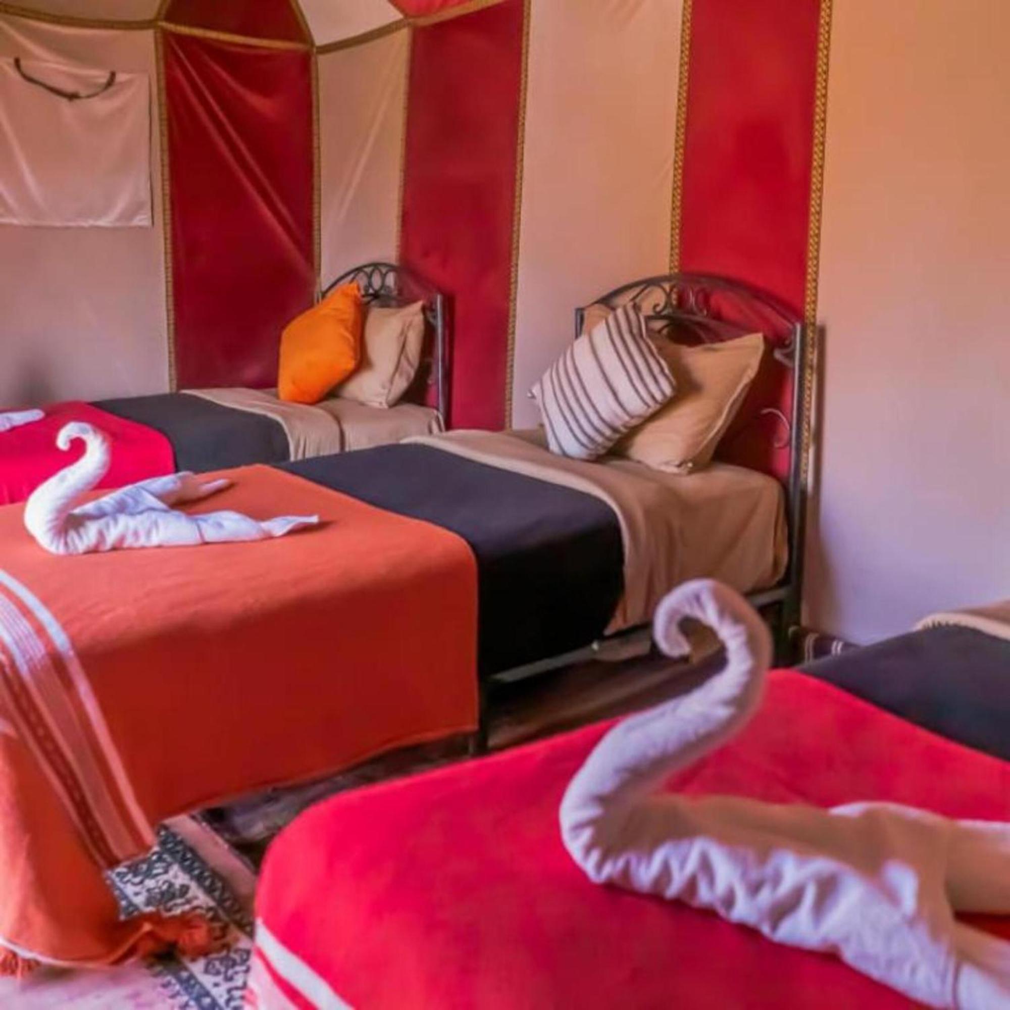 Camel Trekking Desert Camp Luxury tent